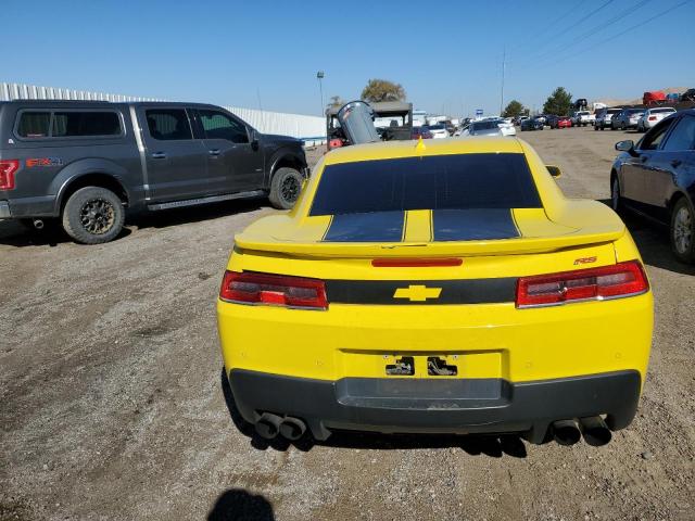 2G1FD1E39F9303390 - 2015 CHEVROLET CAMARO LT YELLOW photo 6