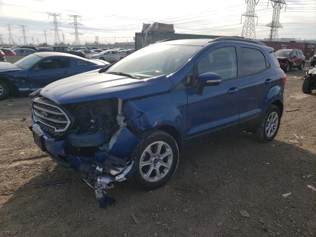 MAJ6P1UL2JC239507 - 2018 FORD ECOSPORT SE BLUE photo 1