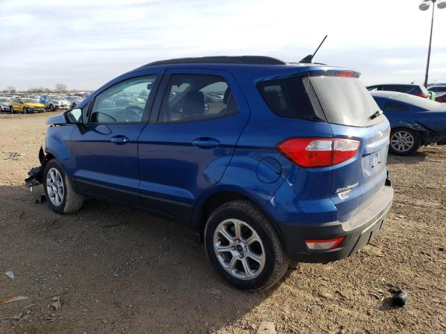 MAJ6P1UL2JC239507 - 2018 FORD ECOSPORT SE BLUE photo 2