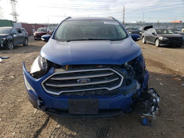 MAJ6P1UL2JC239507 - 2018 FORD ECOSPORT SE BLUE photo 5