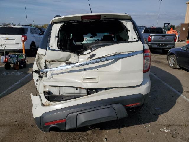 1FMHK7B88CGA98758 - 2012 FORD EXPLORER WHITE photo 6