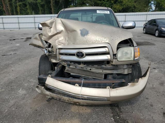 5TBRN34183S350922 - 2003 TOYOTA TUNDRA ACCESS CAB SR5 GOLD photo 5