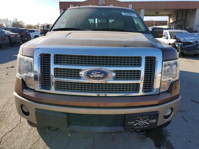 1FTFW1ET4BFC56708 - 2011 FORD F-150 SUPERCREW BROWN photo 5