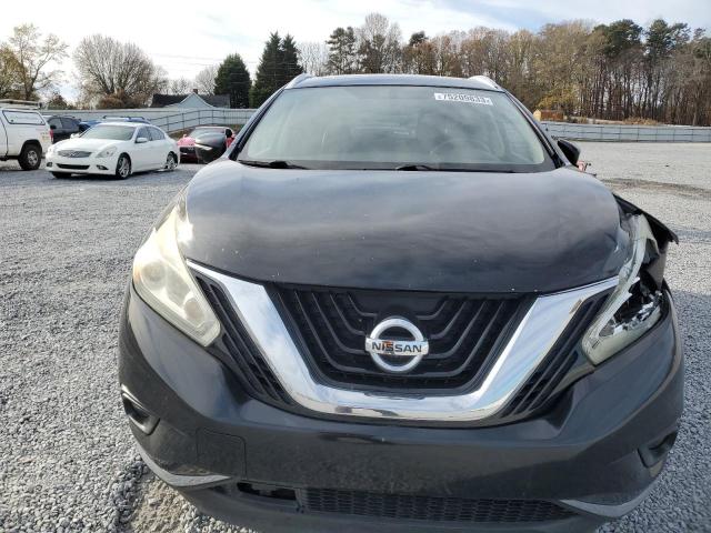 5N1AZ2MG8FN257170 - 2015 NISSAN MURANO S BLACK photo 5