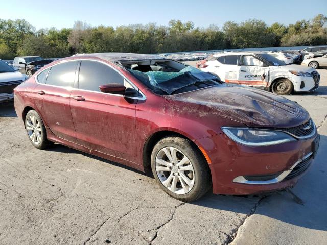 1C3CCCAB4FN573134 - 2015 CHRYSLER 200 LIMITED MAROON photo 4