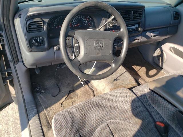 1B7GL22X0XS315391 - 1999 DODGE DAKOTA SILVER photo 8