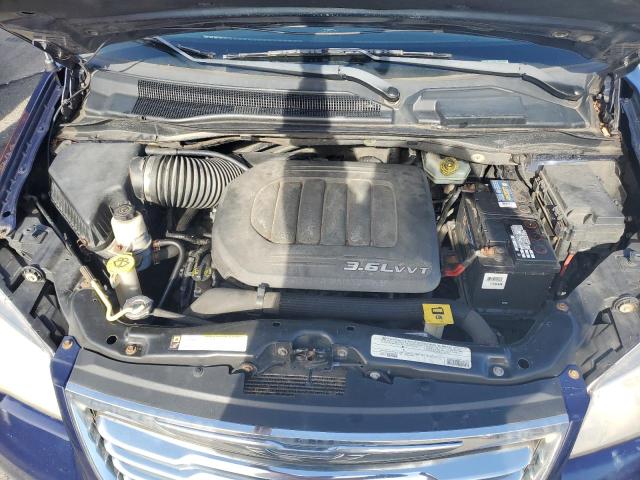 2C4RC1BG1CR273599 - 2012 CHRYSLER TOWN & COU TOURING BLUE photo 11