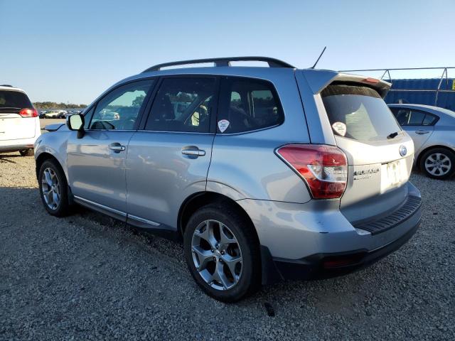 JF2SJAWC8FH566030 - 2015 SUBARU FORESTER 2.5I TOURING SILVER photo 2