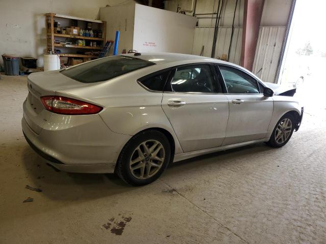 3FA6P0H79ER123798 - 2014 FORD FUSION SE SILVER photo 3