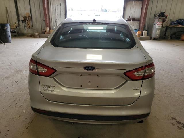 3FA6P0H79ER123798 - 2014 FORD FUSION SE SILVER photo 6