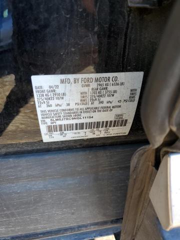 5LM5J7XC9NGL11154 - 2022 LINCOLN AVIATOR RESERVE Noir photo 12