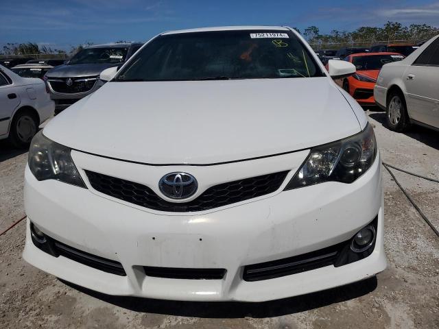 4T1BF1FK7CU135023 - 2012 TOYOTA CAMRY BASE WHITE photo 5