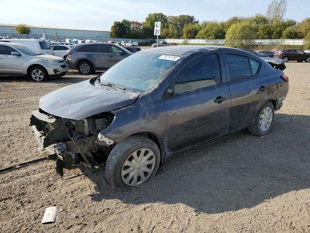 3N1CN7AP7FL832176 - 2015 NISSAN VERSA S BLACK photo 1