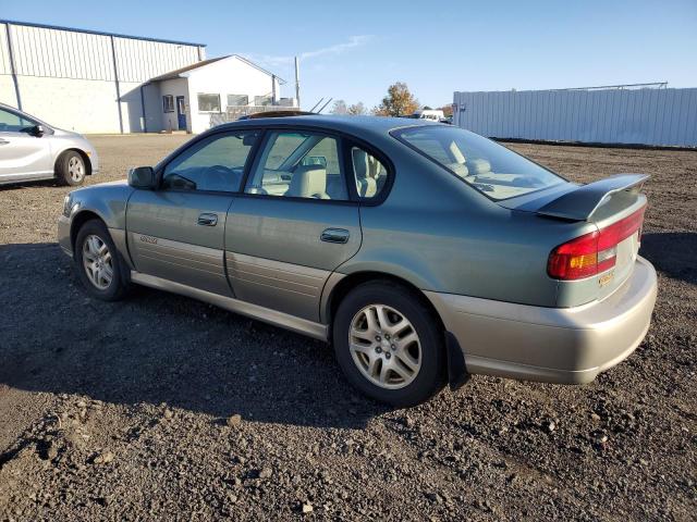 4S3BE686037200426 - 2003 SUBARU LEGACY OUTBACK LIMITED GREEN photo 2