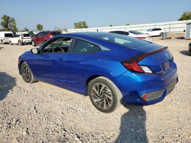 2HGFC4B03JH308364 - 2018 HONDA CIVIC LX BLUE photo 2