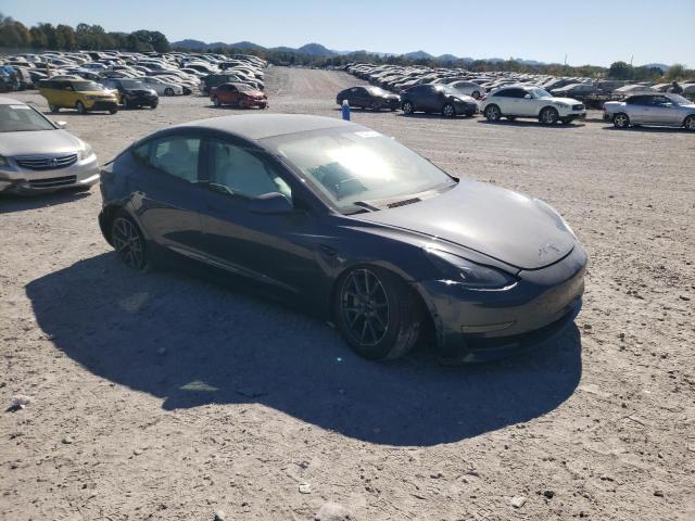 5YJ3E1EB9MF903060 - 2021 TESLA MODEL 3 GRAY photo 4