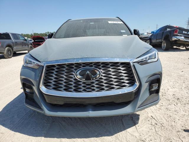 3PCAJ5LR1PF111340 - 2023 INFINITI QX55 SENSORY BLUE photo 5