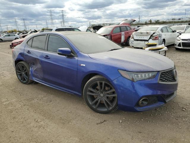 19UUB2F64JA010952 - 2018 ACURA TLX TECH+A Синий фото 4