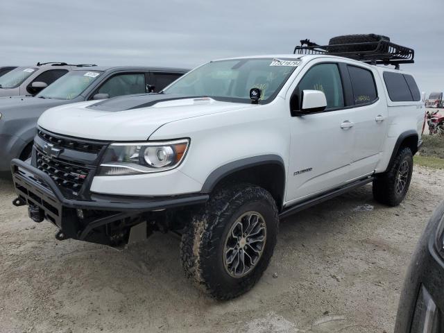 1GCPTEE16K1245595 - 2019 CHEVROLET COLORADO ZR2 WHITE photo 1