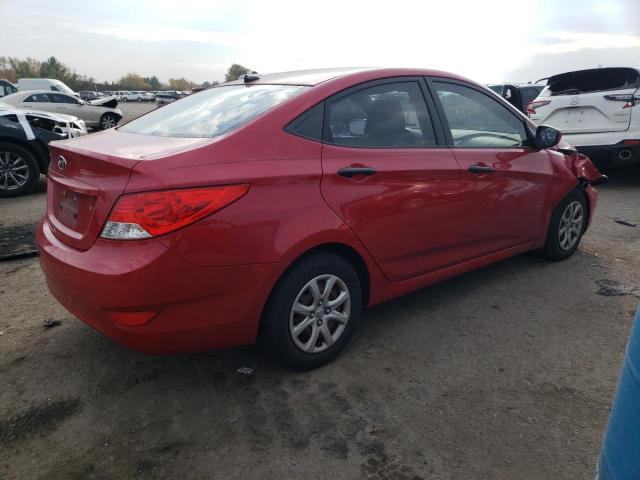 KMHCT4AE7CU069475 - 2012 HYUNDAI ACCENT GLS RED photo 3