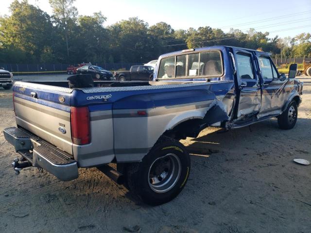 1FTJW35F0VEA36847 - 1997 FORD F350 BLUE photo 3