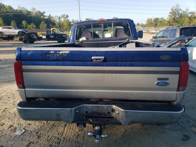 1FTJW35F0VEA36847 - 1997 FORD F350 BLUE photo 6