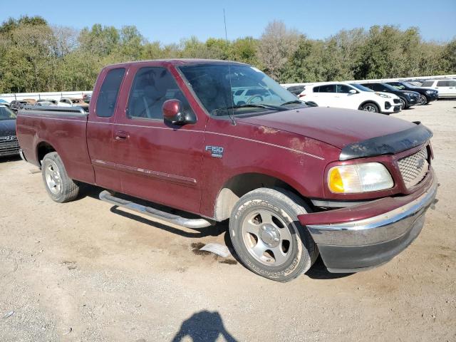 1FTRX17W63NA72511 - 2003 FORD F150 BURGUNDY photo 4