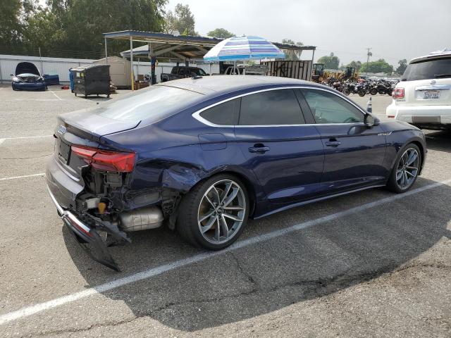 WAUFACF51MA046073 - 2021 AUDI A5 PREMIUM PLUS 45 BLUE photo 3