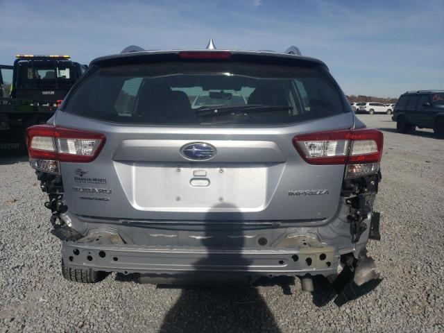 4S3GTAD60J3734308 - 2018 SUBARU IMPREZA PREMIUM PLUS SILVER photo 6