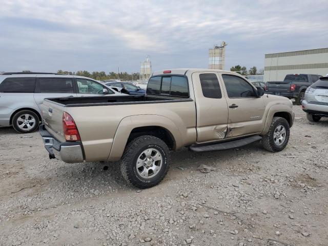 5TEUU42N75Z113067 - 2005 TOYOTA TACOMA ACCESS CAB ოქროსფერი ფოტო 3