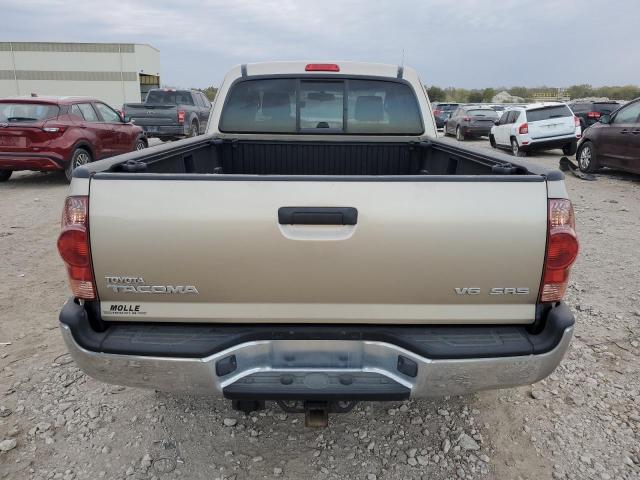 5TEUU42N75Z113067 - 2005 TOYOTA TACOMA ACCESS CAB ოქროსფერი ფოტო 6