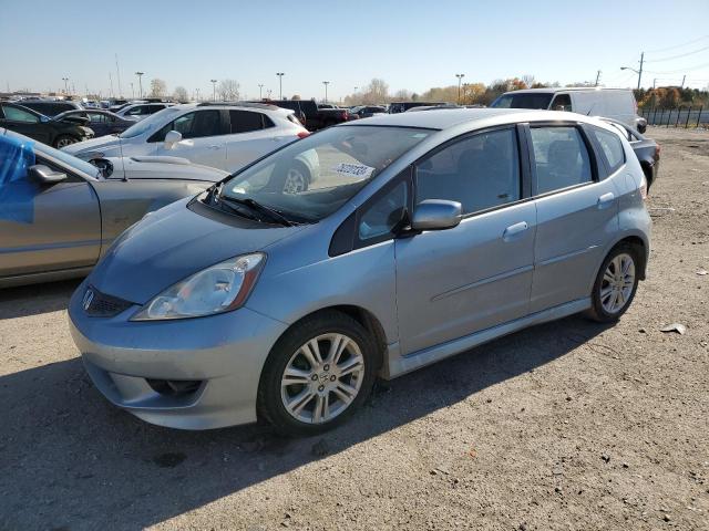 JHMGE8H54BC009296 - 2011 HONDA FIT SPORT BLUE photo 1