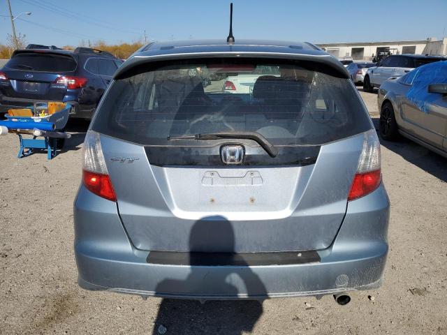 JHMGE8H54BC009296 - 2011 HONDA FIT SPORT BLUE photo 6