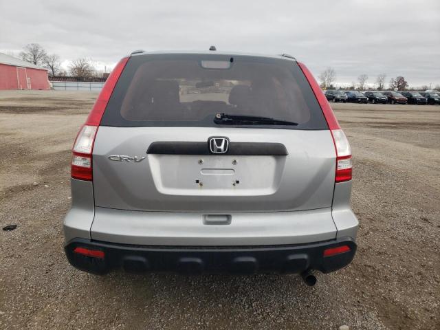 5J6RE38358L801519 - 2008 HONDA CR-V LX SILVER photo 6