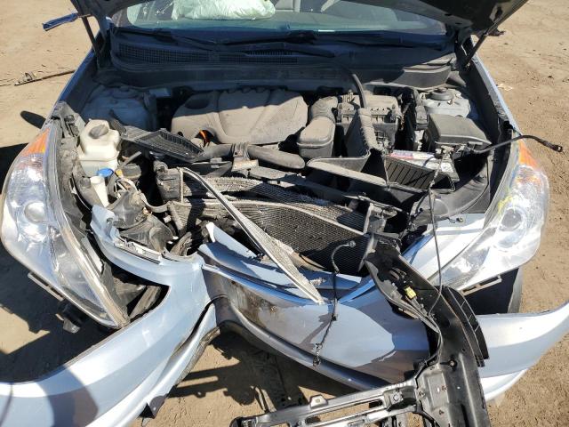 5NPEB4AC7CH436075 - 2012 HYUNDAI SONATA GLS SILVER photo 11