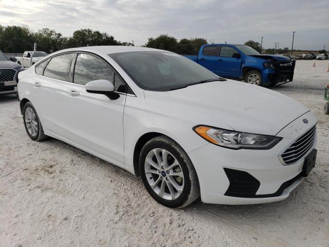 3FA6P0LU2LR191709 - 2020 FORD FUSION SE WHITE photo 4