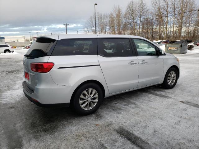 KNDMB5C13K6547907 - 2019 KIA SEDONA LX SILVER photo 3