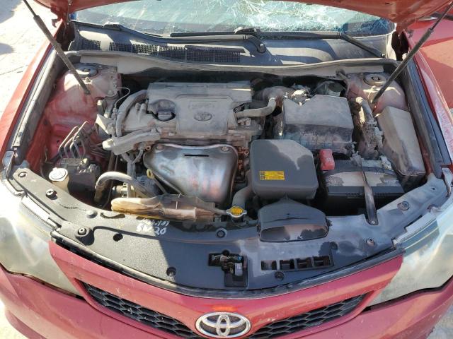 4T1BF1FK8DU640960 - 2013 TOYOTA CAMRY L RED photo 11