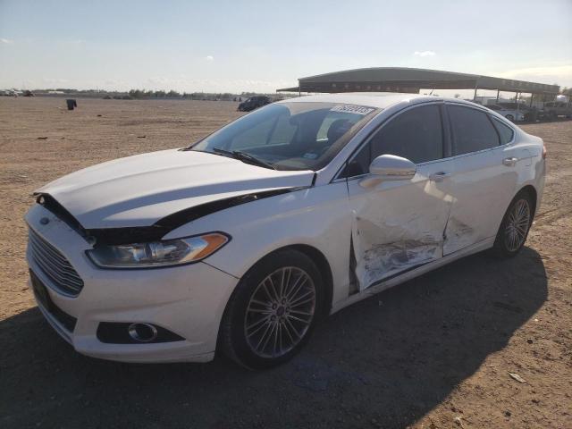 3FA6P0HD5FR136507 - 2015 FORD FUSION SE WHITE photo 1