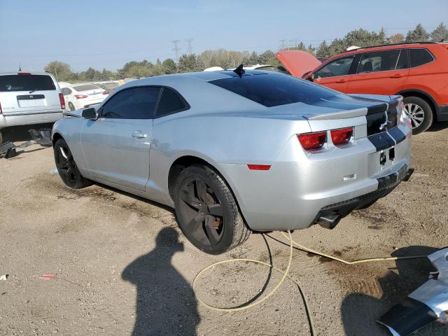 2G1FC1EV1A9101284 - 2010 CHEVROLET CAMARO LT SILVER photo 2