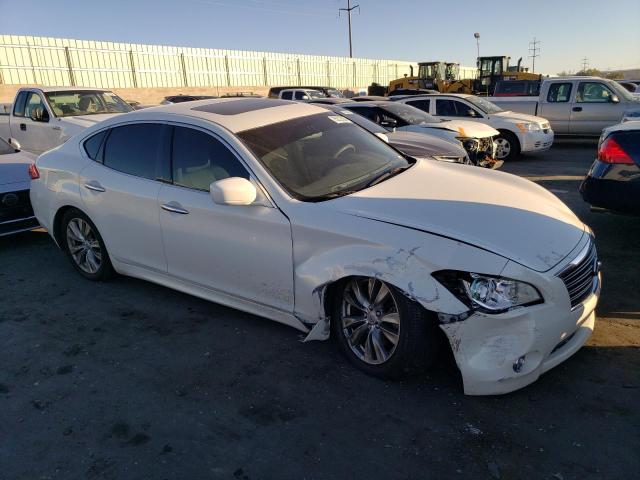 JN1BY1AR4CM391352 - 2012 INFINITI M37 X WHITE photo 4