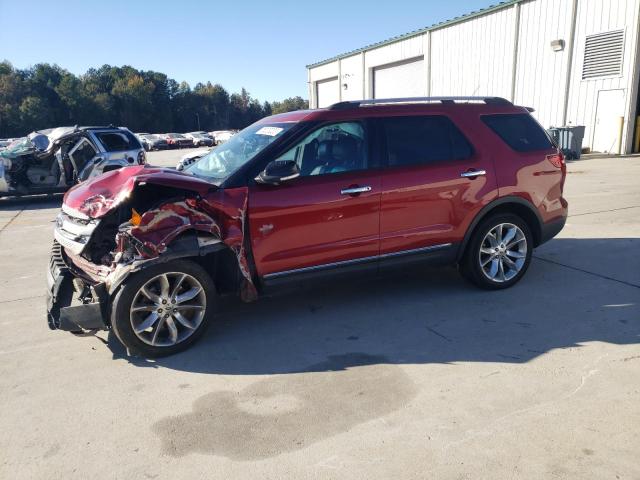 1FM5K7D88DGC04305 - 2013 FORD EXPLORER XLT RED photo 1