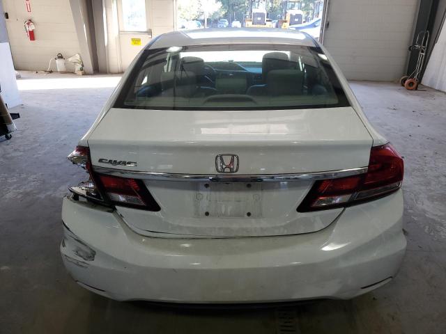 19XFB2F87EE208694 - 2014 HONDA CIVIC EX WHITE photo 6