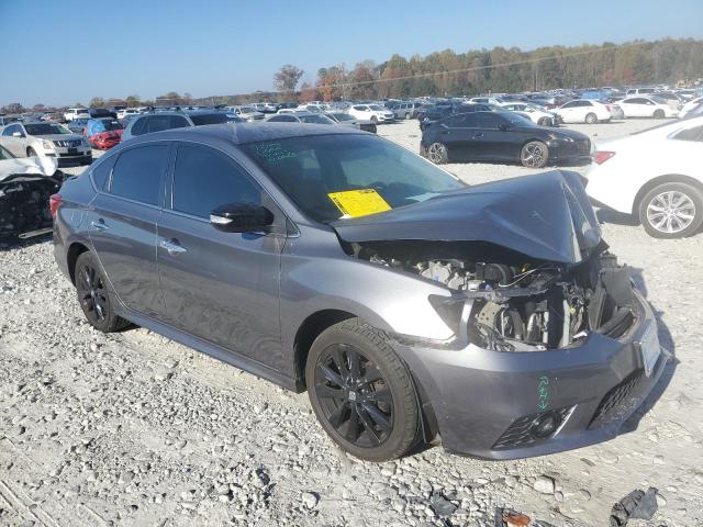 3N1AB7APXJY273024 - 2018 NISSAN SENTRA S GRAY photo 4