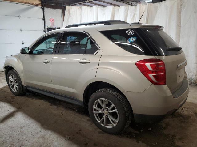 1GNFLFEK2GZ104114 - 2016 CHEVROLET EQUINOX LT BEIGE photo 2