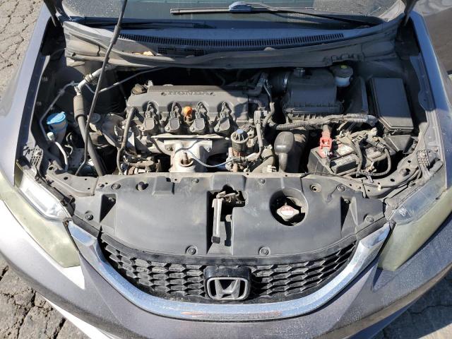 2HGFB2F94FH547140 - 2015 HONDA CIVIC EXL ნაცრისფერი ფოტო 11