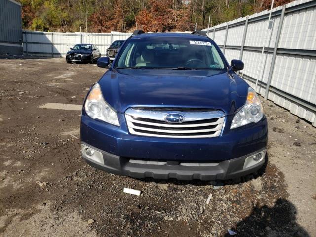 4S4BRBCC8B3351056 - 2011 SUBARU OUTBACK 2.5I PREMIUM BLUE photo 5