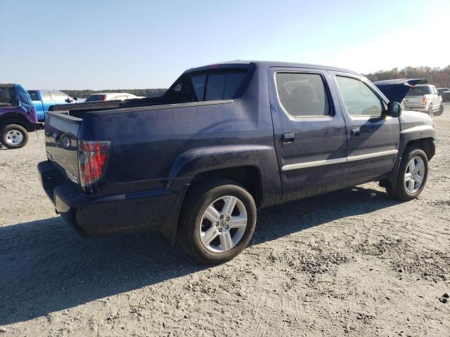 5FPYK1F55DB005036 - 2013 HONDA RIDGELINE RTL BLUE photo 3