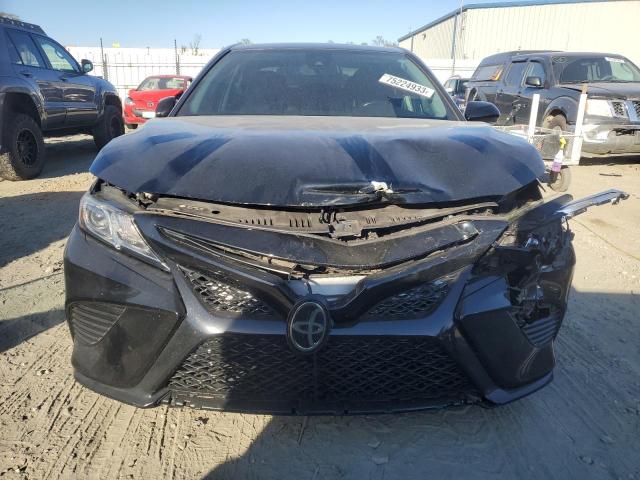 4T1B11HK1KU242580 - 2019 TOYOTA CAMRY L BLACK photo 5