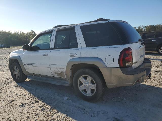 1GNDS13S722432968 - 2002 CHEVROLET TRAILBLAZE WHITE photo 2